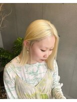 ヴァーディ オモテサンドウ(Vardy omotesando)&nbsp;抜きっぱなしブロンド