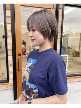 ウェイズ(Ways) ショートヘア+デザインカラー