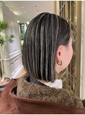 大人女子の地毛ハイライト/福岡地毛にハイライト/福岡ハイライト