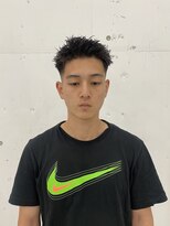 ウェルネス(Wellness)&nbsp;ツイストパーマ　スキンフェード