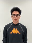 ボックススパイキーショート/メンズパーマ