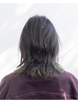 ルプラ ガーデン(le-pla garden) インナー#ウルフレイヤー#裾カラー#ブリーチ#豊橋#豊川#田原