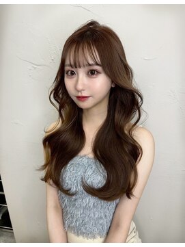 リリー(Lilley) 【西村光平】艶カラー/前髪顔周り/韓国ヘア