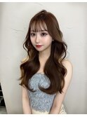 【西村光平】艶カラー/前髪顔周り/韓国ヘア