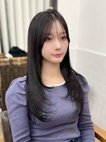 ネオリーブ クーロ(Neolive curro)&nbsp;韓国前髪顔周り×小顔黒髪フェイスレイヤー[横浜/前髪矯正]