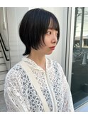 CAF松本/ウルフカット/ダークトーンカラー