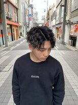 メンズグルーミングナンバーナイン(MEN'S GROOMING NUMBER NINE)&nbsp;波巻きスパイラル/センターパート