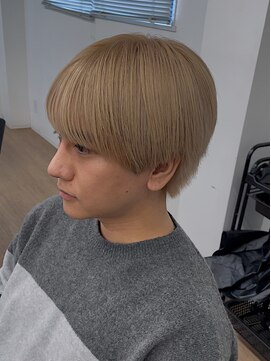 ピープスアンドスー 表参道 渋谷(Peeps&Suu.) シースルーマッシュ/グレージュ/ブロンド