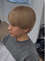 ピープスアンドスー 表参道 渋谷(Peeps&Suu.) シースルーマッシュ/グレージュ/ブロンド