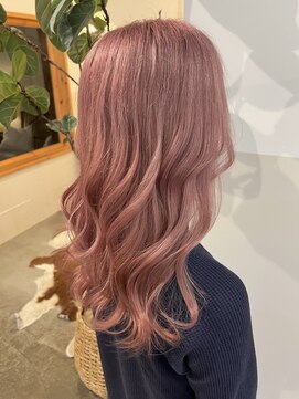 ヘアーデザインサロン スワッグ(Hair design salon SWAG) コーラルピンク