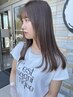 似合わせ顔周りカット＋イルミナカラー＋バイカルテTr ￥15000