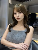 ロンド ロワール 門前仲町(Lond Loire)&nbsp;韓国レイヤーカット/くびれ巻き/前髪顔周り/セミディ[門前仲町]