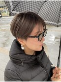 ★くびレイヤーエモージュ愛されショートボブ艶髪