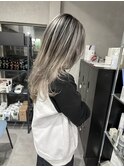 レイヤーカット×バレイヤージュ