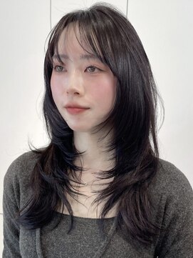 ロンドアンメゾン 原宿(Lond un Maison.) イメチェン外ハネボブ美髪レイヤーカット韓国