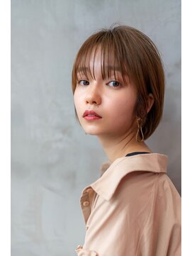 ドリップ バイ ハバナ 原宿(driP. by HAVANA) 20代30代大人美人ショートボブ/小顔ショートヘア/マロンベージュ