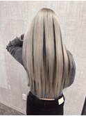ホワイトシルバー×ローライト