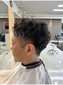メンズショートパーマ