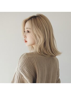 e.m.a プレミアムビューティーサロン 栄駅店(e.m.a PREMIUM BEAUTY SALON) 髪型/イメチェン/外ハネボブ/美髪/ワイドバング/髪型