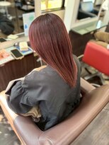 美容室 フォーリア Foglia&nbsp;【Foglia坪来】レイヤー×カシスピンク