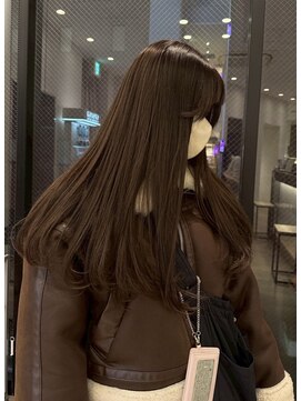 ソワンドゥブレスシエン 堀江店(soin de brace CIEN) ふゆ！！オリーブグレージュ[堀江/髪質改善]