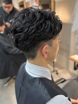 シーフ 千葉(Cyf)&nbsp;フェザーパーマ/メンズパーマ/メンズツーブロック千葉駅保立大翔