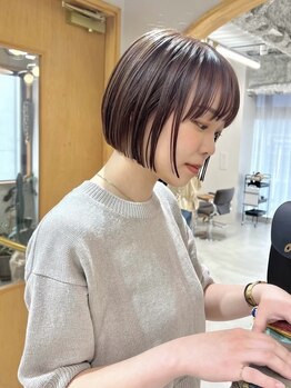 クル(k u r u)の写真/【栄駅徒歩5分】毛の生えぐせ改善◎髪の状態に合わせたカットで自宅でもサロン帰りのような仕上がりへー。