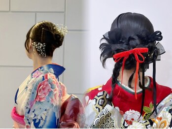 マニョン(manyon)の写真/【中崎町/梅田】ヘアセットとメイクで特別な日を彩る♪アイドルみたいに特別可愛いヘアメイクが得意☆