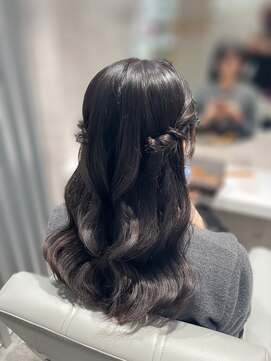 ベルグロー(BELLEGROW) ハーフツイン/お呼ばれへアセット/ツインヘア