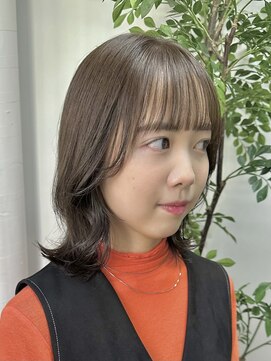 CHERE【シェール】 オリーブベージュ レイヤーミディアム