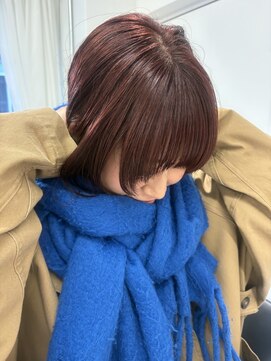 ファースト 長町店(first) 【さり気ない個性派さんへ！】艶感叶う♪オレンジブラウンを是非
