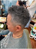 スキンフェードパーマ