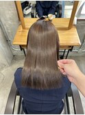 ブリーチ縮毛矯正　髪質改善ストレート　20代30代40代