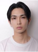 2026夏オススメナチュラルシースルーセンターパートこぼしバング