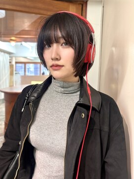 エニエンメイクス 立川(ENIEN MAKE'S) レイヤーボブ、小顔レイヤー、ミニボブ