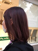 アッシュ 川崎店(Ash)&nbsp;切りっぱなしボブ　ココアブラウン