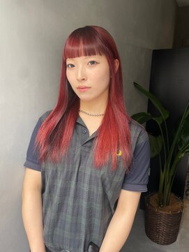 ジーナ(XENA) 人と被らない赤黒デザインカラー