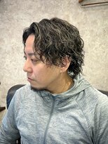 キタセンジュバーバー バイ ティーズ(KITASENJU BARBER by T's)&nbsp;波打ちサーフスパイラル　ハイライト
