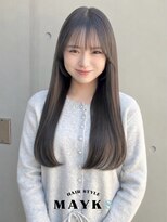 メイクス 町田(MAYKS)&nbsp;縮毛矯正グレージュカラー