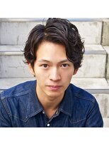 ユノ(juno)&nbsp;★Lepes★ ツーブロック×パーマ 「 刈り上げ　オールバック 」