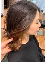 ハウリーヘアアンドスパ(HAURY hair&spa)&nbsp;ナチュラルインナーカラー
