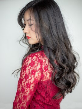 オースト ヘアー ステラ 新宿店(Aust hair Stella) ヨシンモリ☆ケアブリーチ×イルミナダークグレーK