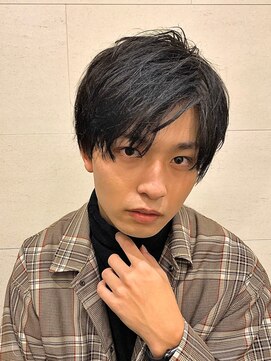 グレイスフル バーバープラチナム 六本木店(Graceful Barber platinum) スーツに似合う爽やか◎かきあげる系ビジカジスタイル！