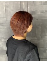 ヘアサロンエム 川越(HAIR SALON M)&nbsp;デザインカラー/厚めバング/ローライト/スリークボブ