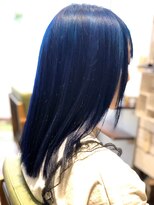 タンタントザクワフュール(Ten Tante the coiffure)&nbsp;ブルーグラデーション