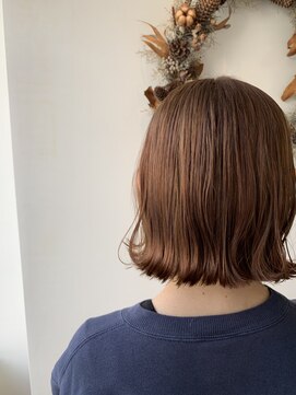 ヘアーメイク セルクル(hair make cercle) 外ハネボブ