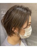 大人ショートボブ