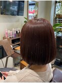 お手入れ簡単うる艶ボブ
