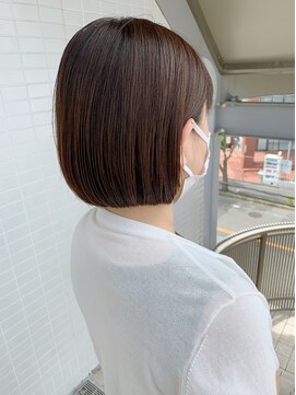 オーシャン(Ocean) [OCEAN Hair&Life藤原純] ミニボブ×ナチュラルブラウン☆
