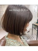 【corte反町】 シースルーボブ☆